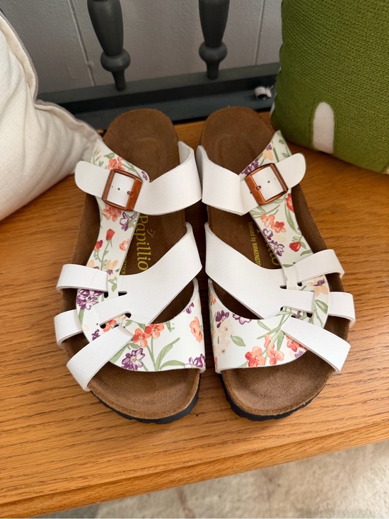 Birkenstock Shoes - Birkenstock Papillio Strap Floral Sandals - Sz 39
